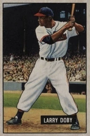 1951 Bowman #151 Larry Doby Baseball Card 1951 Bowman #151 Larry Doby Baseball Card