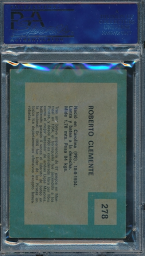 1967 Topps Venezuela Clemente