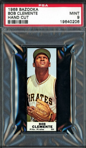 1968 Bazooka Clemente Card