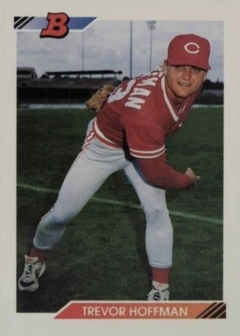 1992 Bowman #11 Trevor Hoffman Rookie Card 1992 Bowman #11 Trevor Hoffman Rookie Card