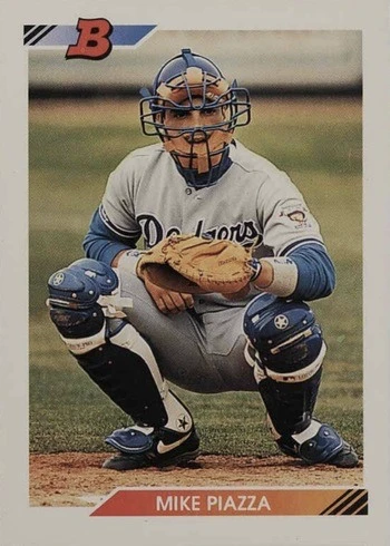 1992 Bowman #461 Mike Piazza Rookie Card 1992 Bowman #461 Mike Piazza Rookie Card