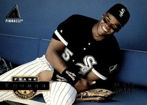 1994 Pinnacle #1 Frank Thomas Baseball Card 1994 Pinnacle #1 Frank Thomas Baseball Card