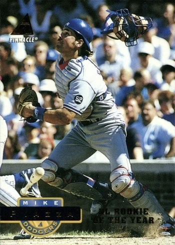 1994 Pinnacle #28 Mike Piazza Baseball Card 1994 Pinnacle #28 Mike Piazza Baseball Card