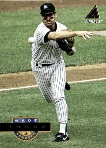1994 Pinnacle #31 Wade Boggs Baseball Card 1994 Pinnacle #31 Wade Boggs Baseball Card