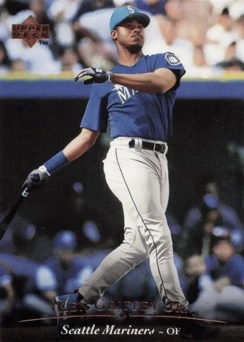 1995 Upper Deck #100 Ken Griffey Jr. Baseball Card 1995 Upper Deck #100 Ken Griffey Jr. Baseball Card