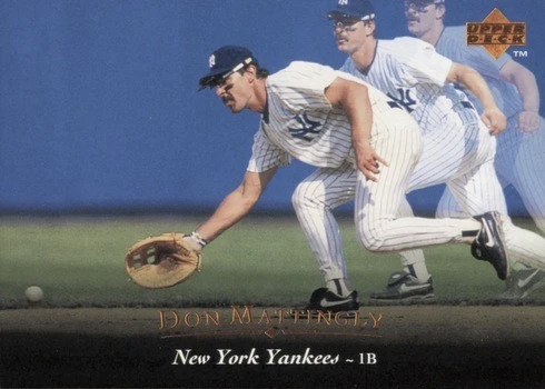 1995 Upper Deck #210 Don Mattingly Baseball Card 1995 Upper Deck #210 Don Mattingly Baseball Card
