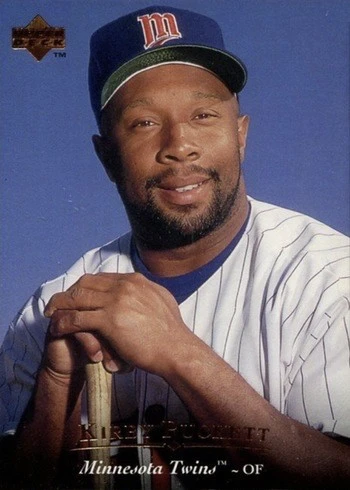 1995 Upper Deck #430 Kirby Puckett Baseball Card 1995 Upper Deck #430 Kirby Puckett Baseball Card