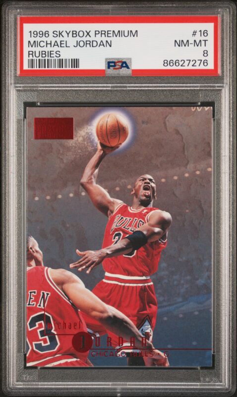 1996 Michael Jordan Rubies Card