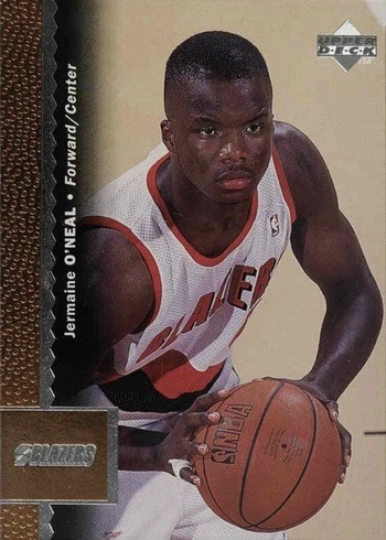1996 Upper Deck #284 Jermain O'Neal Rookie Card 1996 Upper Deck #284 Jermain O'Neal Rookie Card