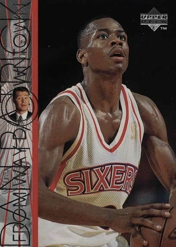 1996 Upper Deck #350 Allen Iverson Basketball Card 1996 Upper Deck #350 Allen Iverson Basketball Card