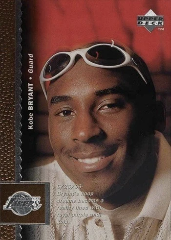 1996 Upper Deck #58 Kobe Bryant Rookie Card 1996 Upper Deck #58 Kobe Bryant Rookie Card