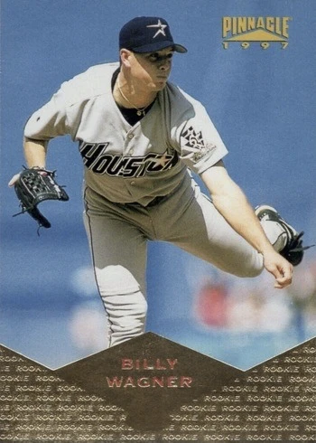 1997 Pinnacle #183 Billy Wagner Baseball Card 1997 Pinnacle #183 Billy Wagner Baseball Card