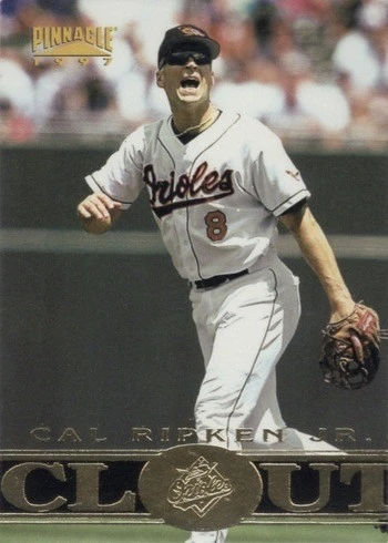 1997 Pinnacle #191 Cal Ripken Jr. Baseball Card 1997 Pinnacle #191 Cal Ripken Jr. Baseball Card