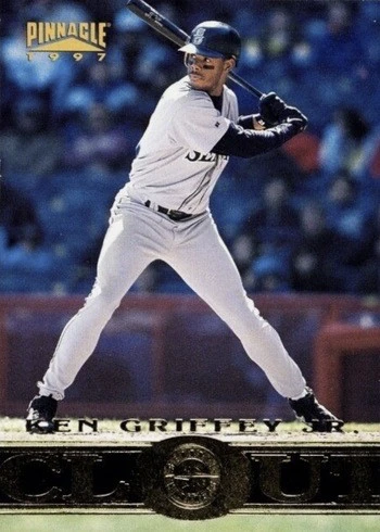 1997 Pinnacle #193 Ken Griffey Jr. Baseball Card 1997 Pinnacle #193 Ken Griffey Jr. Baseball Card