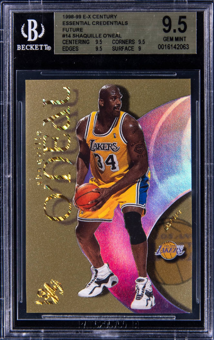 1998 1999 Shaq Essential Credentials Future