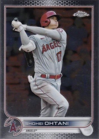 2022 Topps Chrome #1 Shohei Ohtani Baseball Card