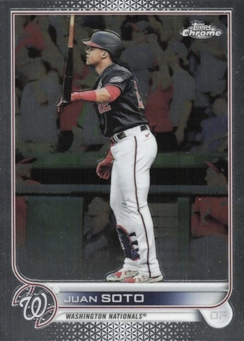 2022 Topps Chrome #129 Juan Soto Baseball Card