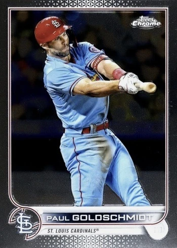 2022 Topps Chrome #82 Paul Goldschmidt Baseball Card