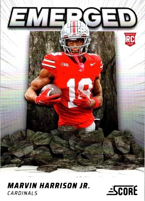 2024 Panini Score Emerged #9 Marvin Harrison Jr.