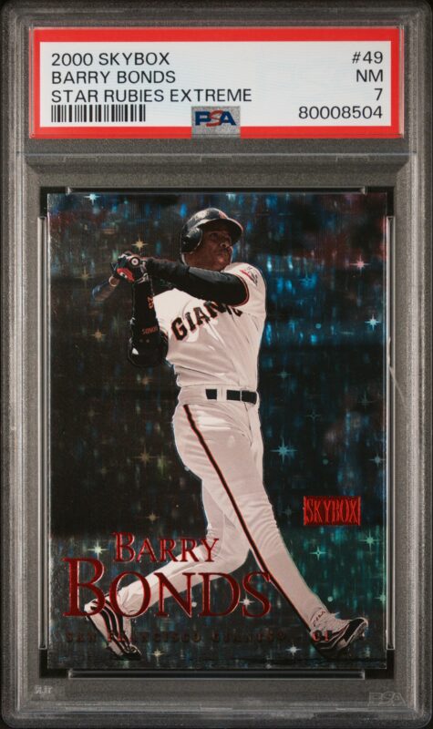 Barry Bonds 2000 Star Rubies Extreme