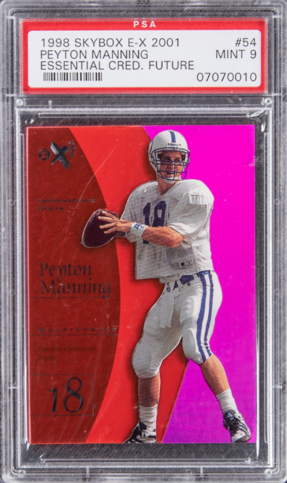 Peyton Manning Essential Credentials Rookie