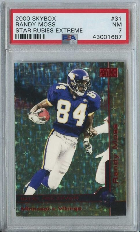 Randy Moss Star Rubies Extreme 2000