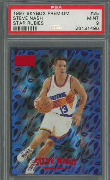 Steve Nash 1997 Star Rubies