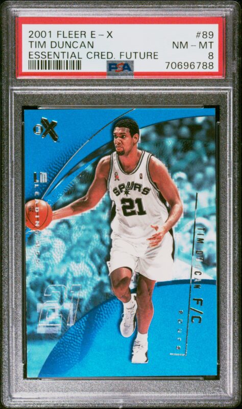Tim Duncan 2001 Essential Credentials