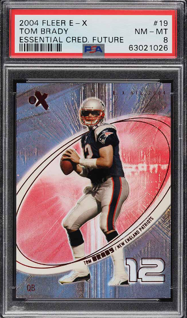 Tom Brady 2004 Essential Credentials Card