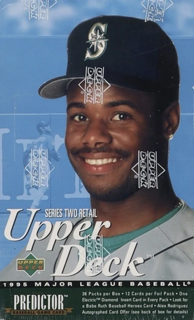 Unopened Box of 1995 Upper Deck Baseball Cards Unopened Box of 1995 Upper Deck Baseball Cards