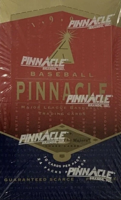 Unopened Box of 1997 Pinnacle Baseball Cards Unopened Box of 1997 Pinnacle Baseball Cards