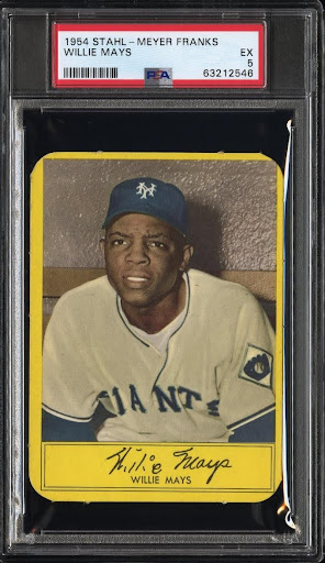 1954 Stahl Meyer Willie Mays