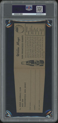 1958 Hires Root Beer Willie Mays