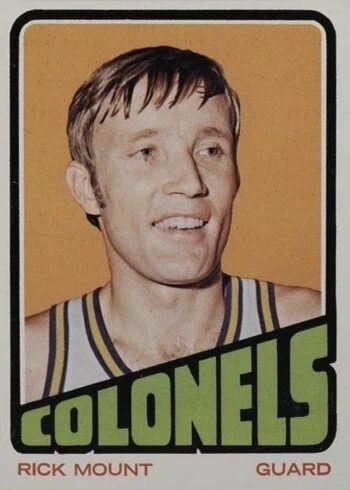 1972 Topps #237 Rick Mount Basketball Card 1972 Topps #237 Rick Mount Basketball Card