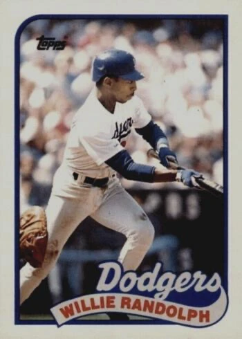 1989 Topps Traded #100T Willie Randolph Baseball Card 1989 Topps Traded #100T Willie Randolph Baseball Card