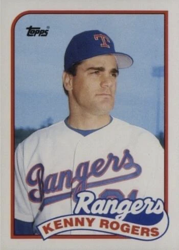 1989 Topps Traded #104T Kenny Rogers Rookie Card 1989 Topps Traded #104T Kenny Rogers Rookie Card