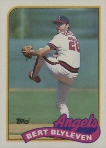 1989 Topps Traded #11T Bert Blyleven Baseball Card 1989 Topps Traded #11T Bert Blyleven Baseball Card