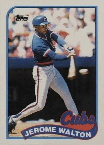 1989 Topps Traded #123T Jerome Walton Rookie Card 1989 Topps Traded #123T Jerome Walton Rookie Card