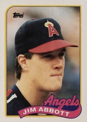 1989 Topps Traded #2T Jim Abbott Baseball Card 1989 Topps Traded #2T Jim Abbott Baseball Card