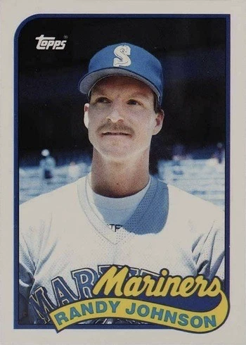 1989 Topps Traded #57T Randy Johnson Baseball Card 1989 Topps Traded #57T Randy Johnson Baseball Card