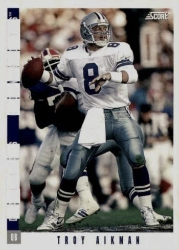 1993 Score #238 Troy Aikman Football Card 1993 Score #238 Troy Aikman Football Card