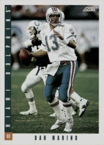 1993 Score #265 Dan Marino Football Card 1993 Score #265 Dan Marino Football Card