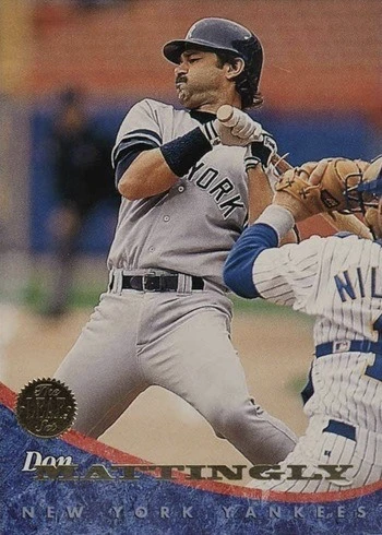 1994 Leaf #121 Don Mattingly Baseball Card 1994 Leaf #121 Don Mattingly Baseball Card