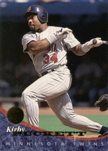 1994 Leaf #294 Kirby Puckett Baseball Card 1994 Leaf #294 Kirby Puckett Baseball Card