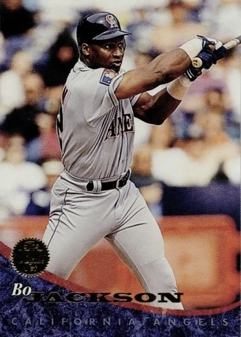 1994 Leaf #307 Bo Jackson Baseball Card 1994 Leaf #307 Bo Jackson Baseball Card