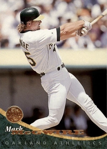 1994 Leaf #391 Mark McGwire Baseball Card 1994 Leaf #391 Mark McGwire Baseball Card