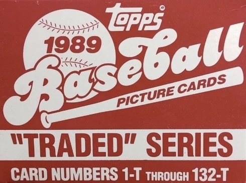 Unopened Box of 1989 Topps Traded Baseball Cards Unopened Box of 1989 Topps Traded Baseball Cards