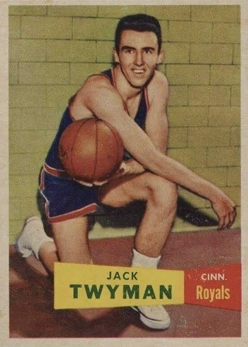 1957 Topps #71 Jack Twyman Rookie Card 1957 Topps #71 Jack Twyman Rookie Card