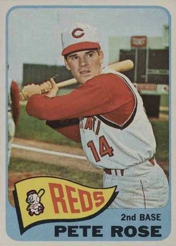 1965 Topps #207 Pete Rose Baseball Card 1965 Topps #207 Pete Rose Baseball Card