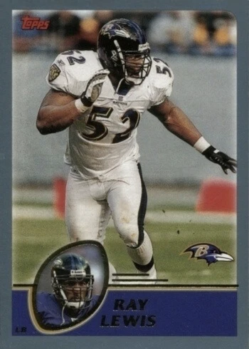 2003 Topps #265 Ray Lewis Football Card 2003 Topps #265 Ray Lewis Football Card